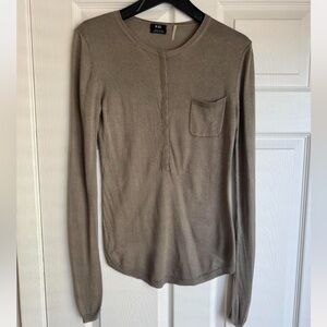 Silk Cashmere Knit Top | Saks Fifth Avenue | XS